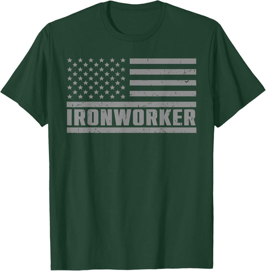 Iron Worker Ironwork Funny Ironworker T-Shirt - T-Shirt | Forest