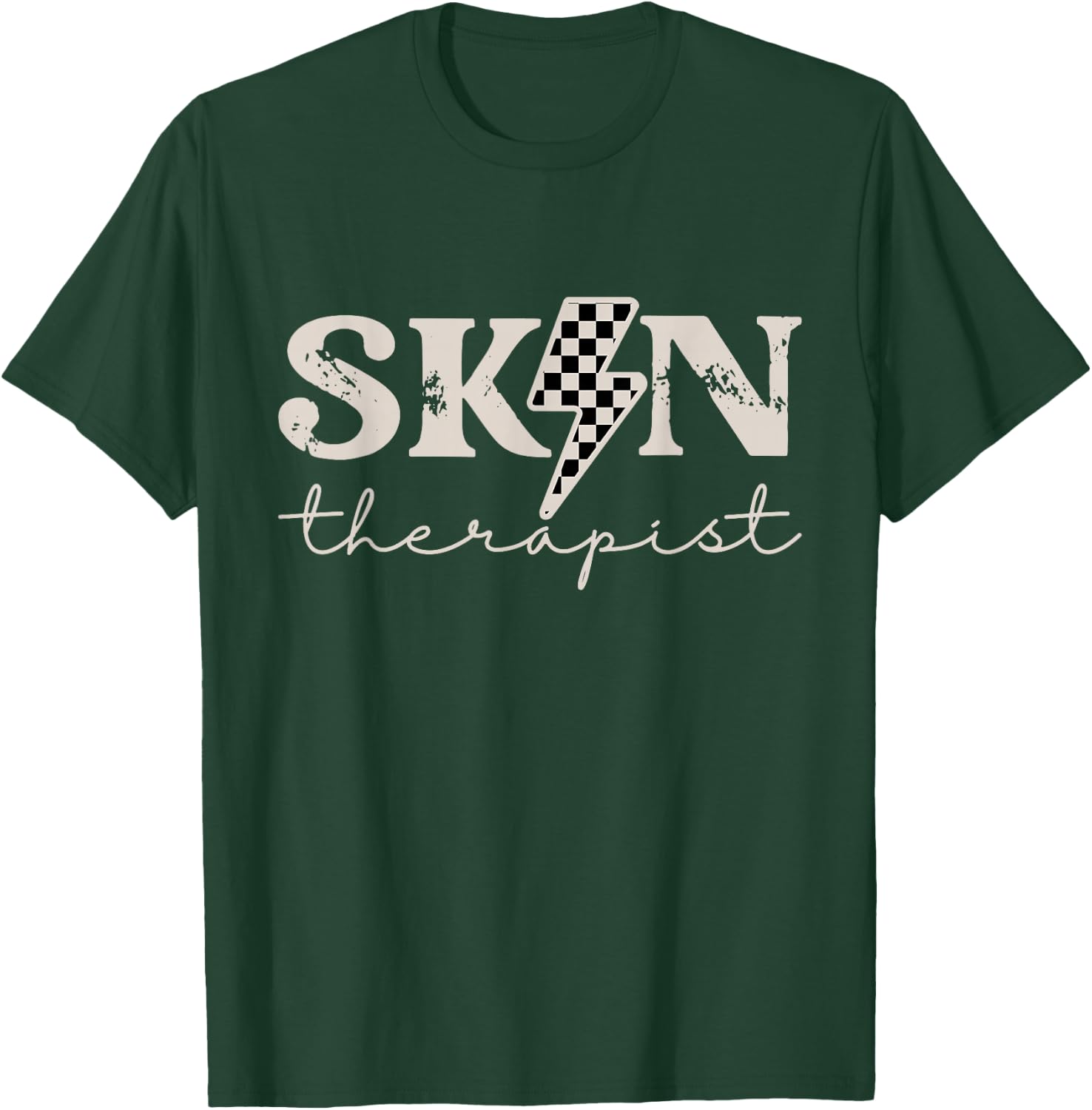 Skin Therapist Skincare Skin Esthetician T-Shirt - T-Shirt | Forest