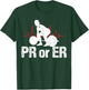 PR Or ER Funny Weightlifting Bodybuilding Apparel Vintage T-Shirt - T-Shirt | Forest