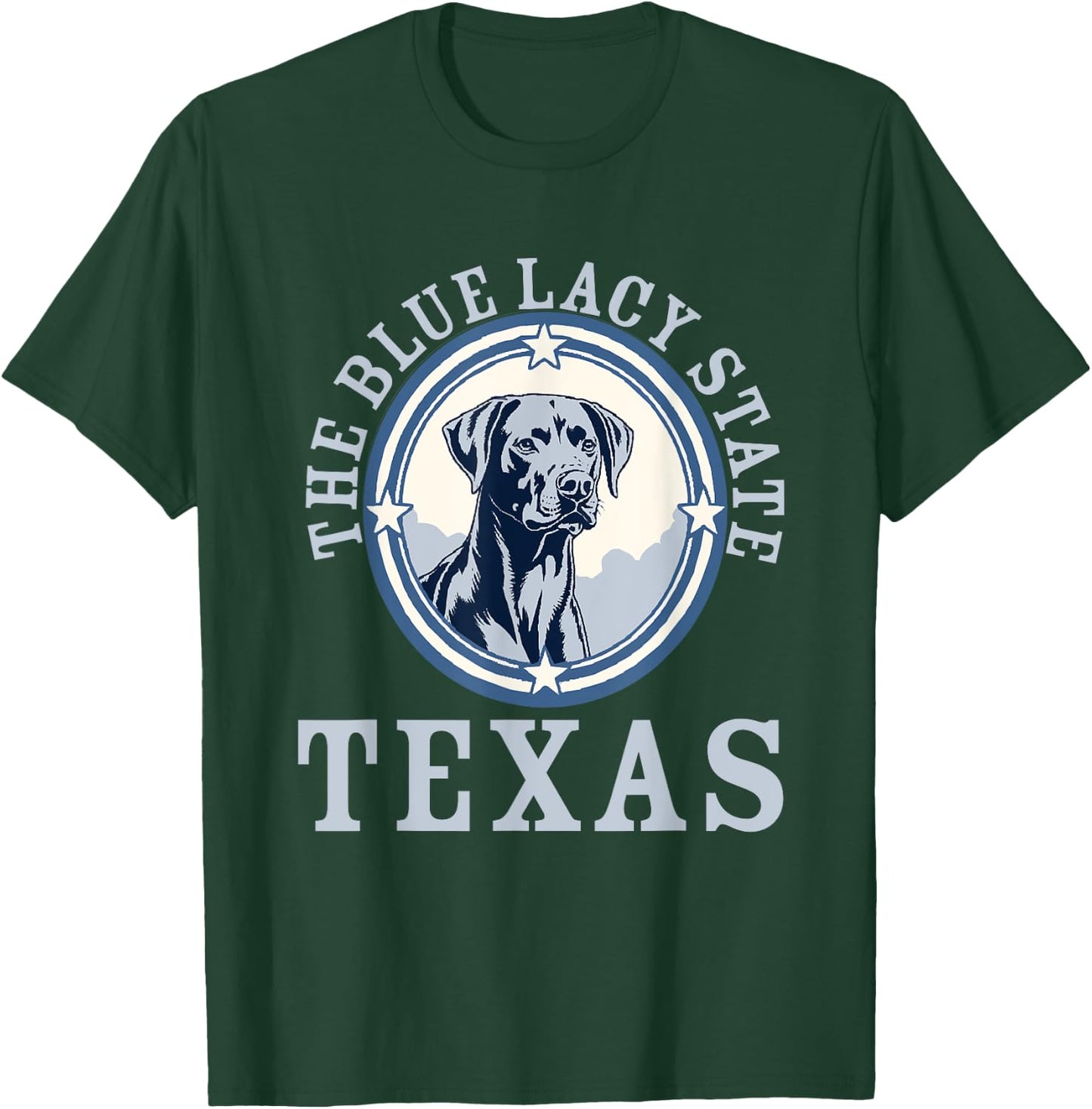 Texas Pride State Dog Blue Lacy Hunting Dog Love Women T-Shirt - T-Shirt | Forest