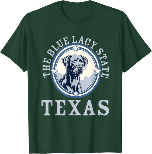 Texas Pride State Dog Blue Lacy Hunting Dog Love Women T-Shirt - T-Shirt | Forest
