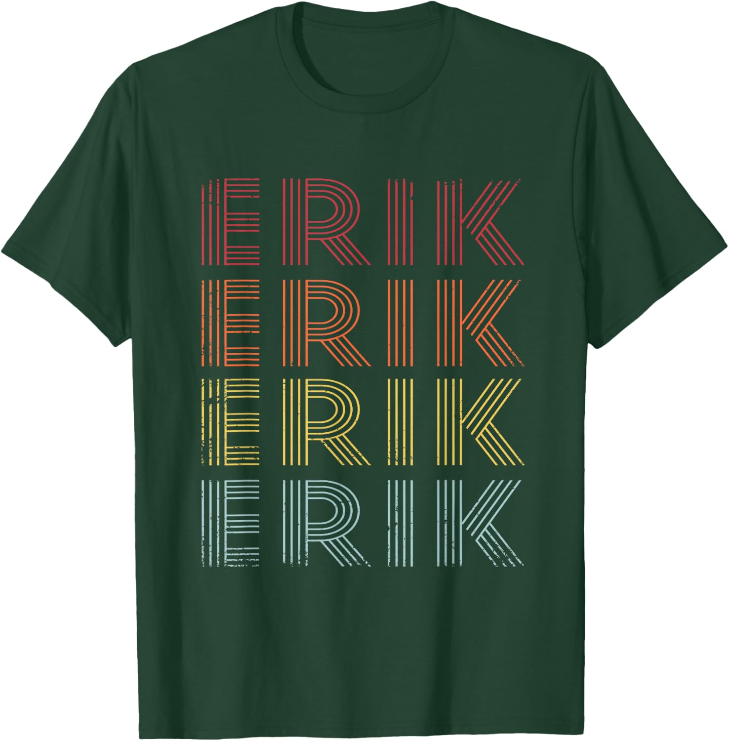 Erik Retro Vintage Style T-Shirt - T-Shirt | Forest