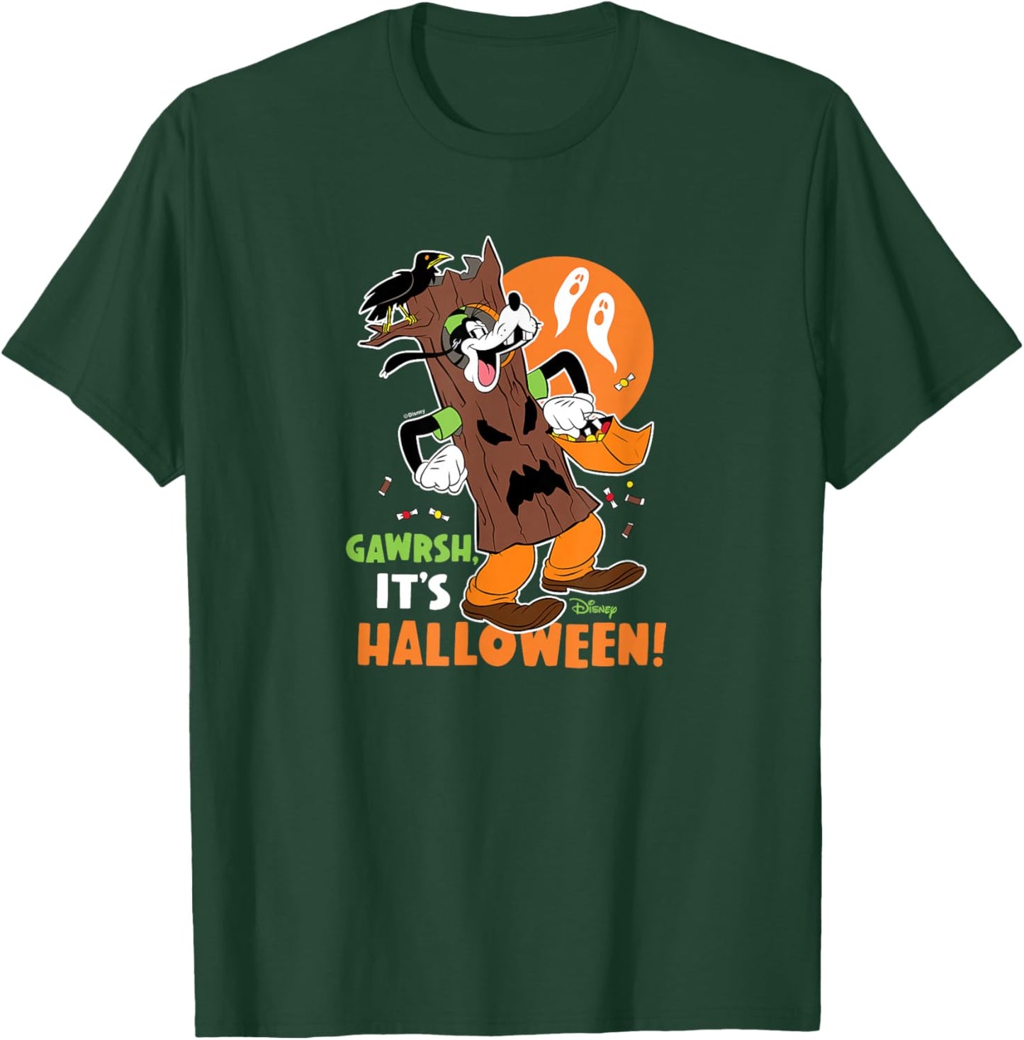 Disney - Goofy Gawrsh It's Halloween T-Shirt - T-Shirt | Forest
