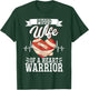 Open Heart Surgery Bypass Awareness Heart Proud Wife Of A T-Shirt - T-Shirt | Forest