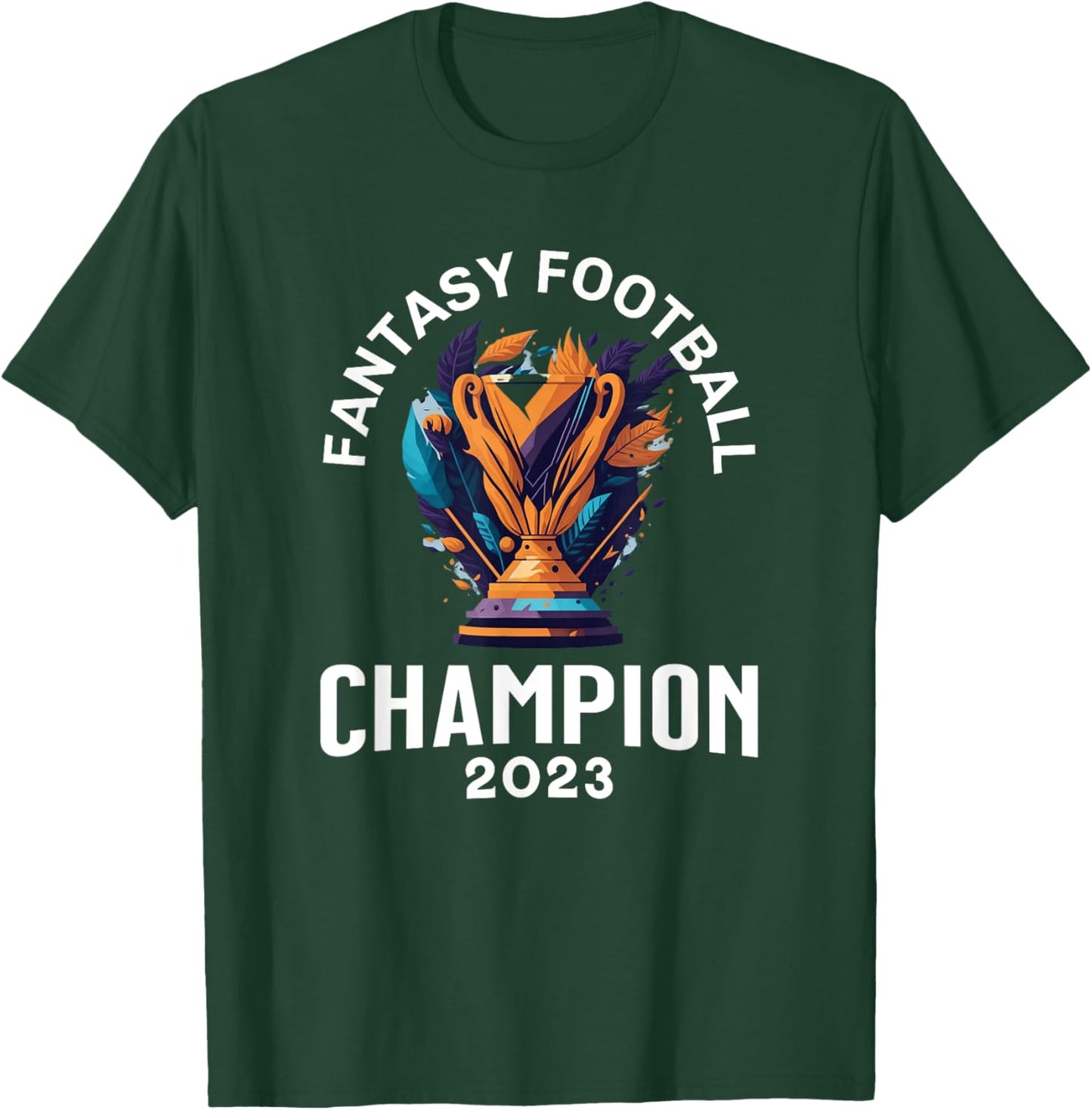 Fantasy Football 2023 League Champion Winner, 2023 FFL Champ T-Shirt - T-Shirt | Forest
