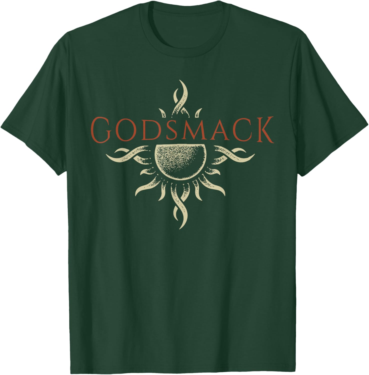 Godsmack – Logo Sun On Black T-Shirt - T-Shirt | Forest