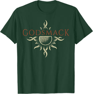 Godsmack – Logo Sun On Black T-Shirt - T-Shirt | Forest