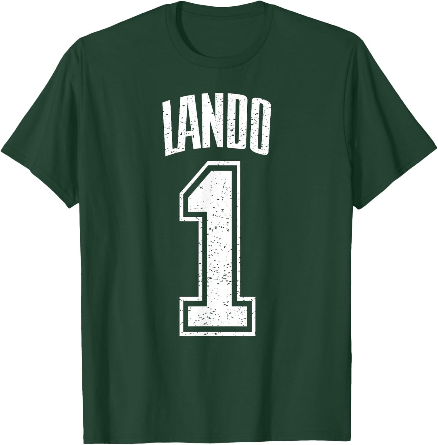 Lando Supporter Number 1 Biggest Fan T-Shirt - T-Shirt | Forest