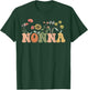 Wildflowers Nonna Floral Mother's Day Nonna T-Shirt - T-Shirt | Forest