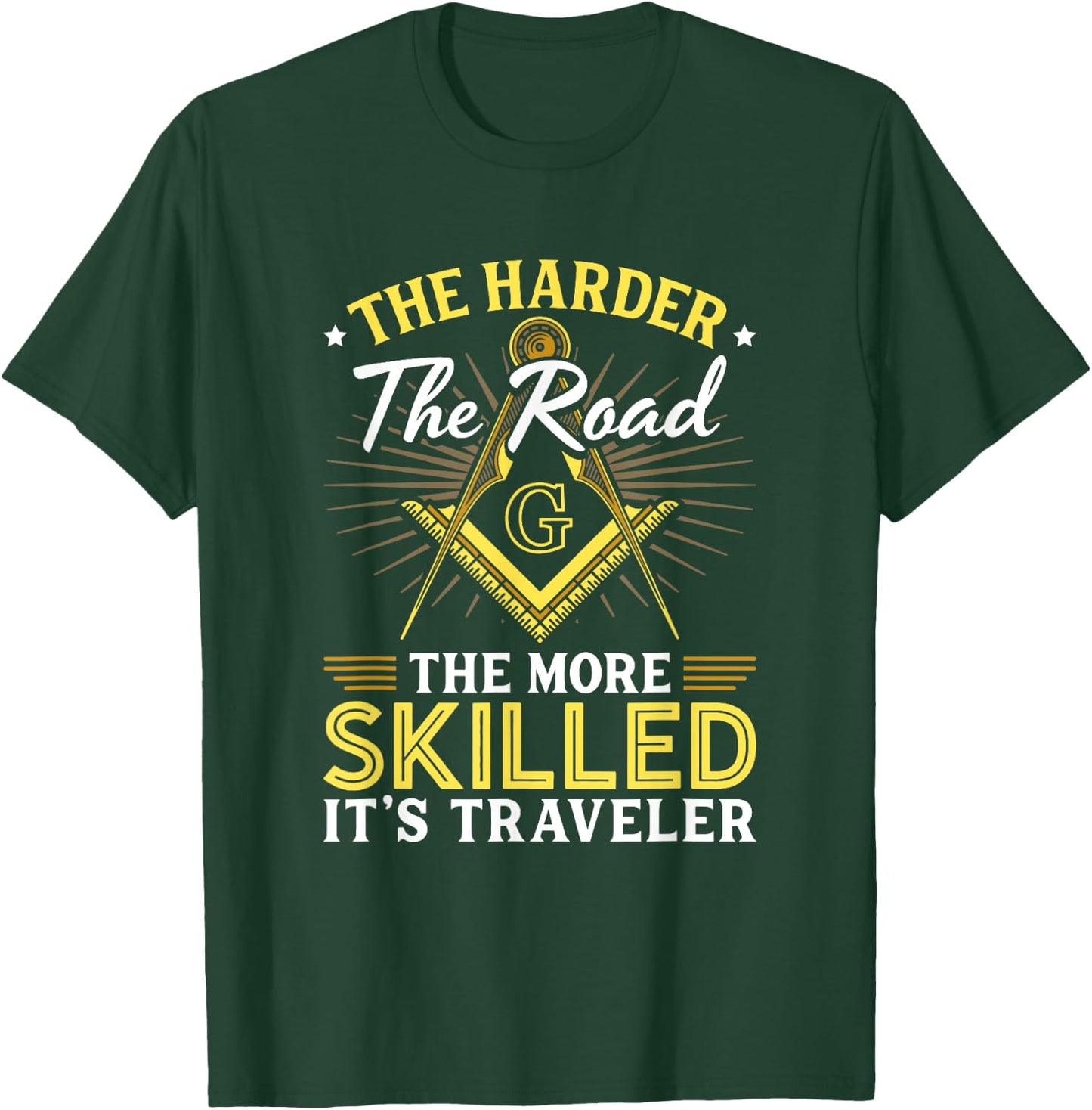It's Traveler Masonry Masonic Freemason Freemasonry T-Shirt - T-Shirt | Forest