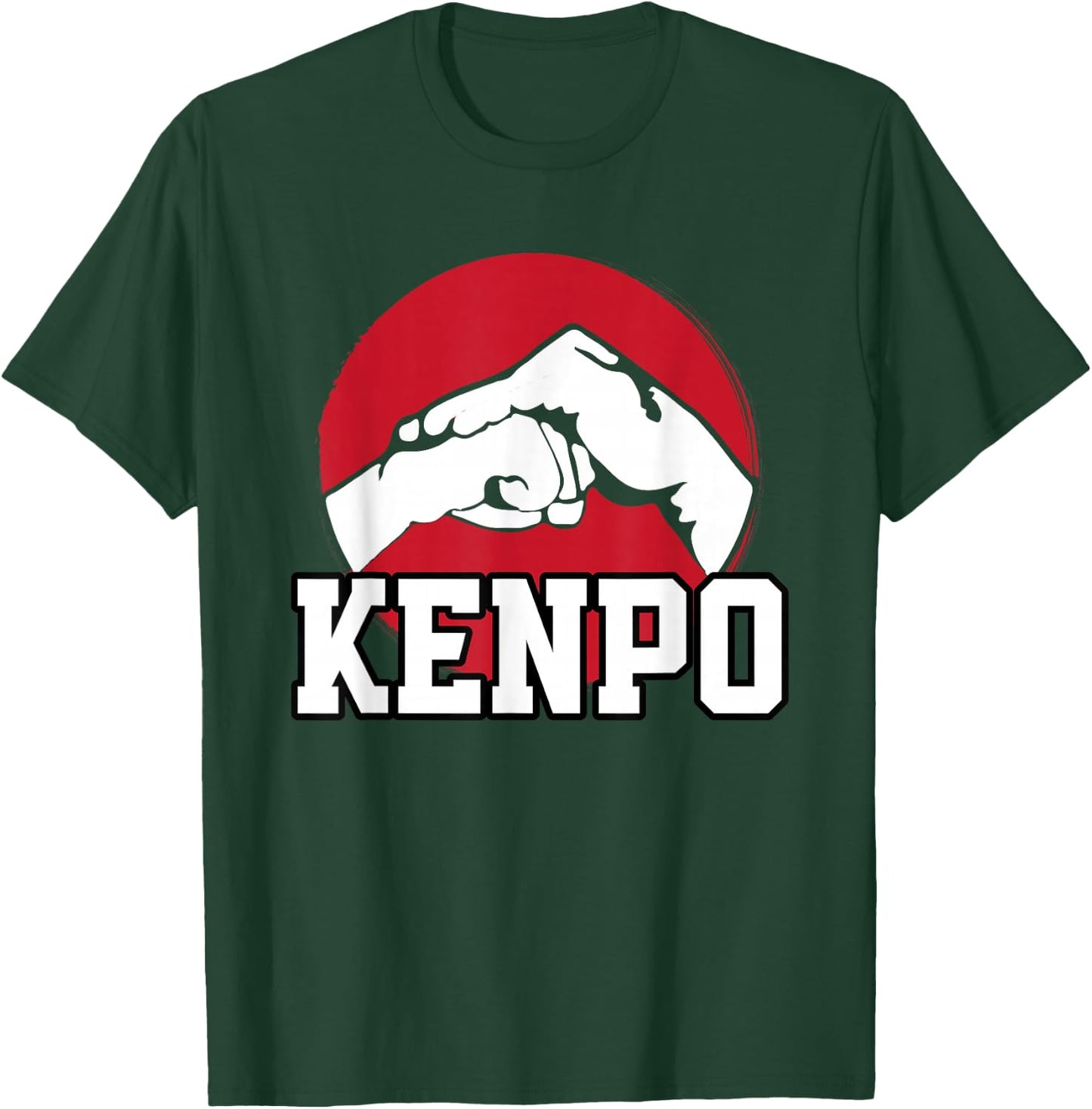 Great Kenpo Karate Fist Design Japanese Martial Art T-Shirt - T-Shirt | Forest