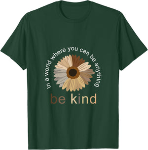 In A World Where You Can Be Anything Black History Month BLM T-Shirt - T-Shirt | Forest