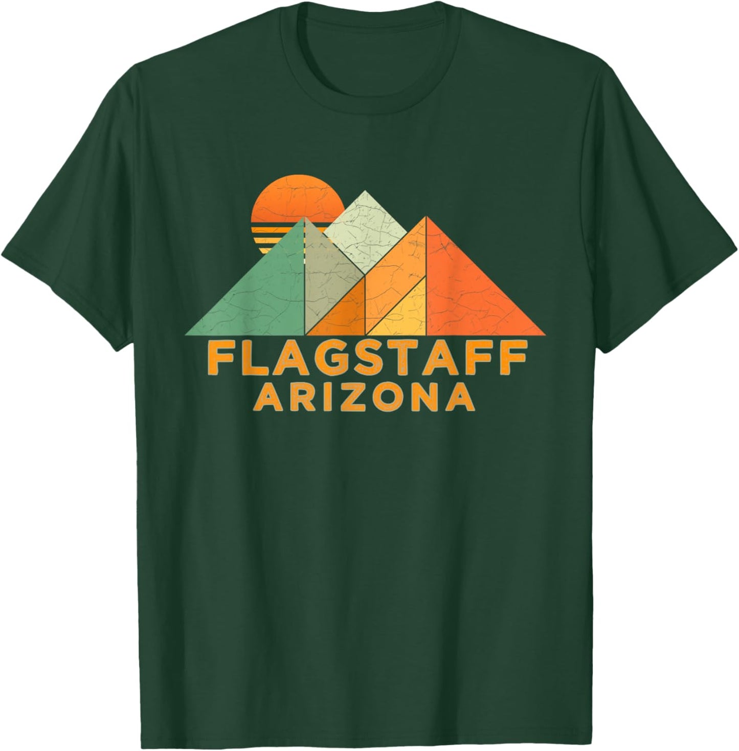 Retro Vintage Flagstaff Shirt T-Shirt - T-Shirt | Forest