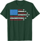 Patriotic Red White Blue USA Flag Fighter Jets 4th of July T-Shirt - T-Shirt | Forest