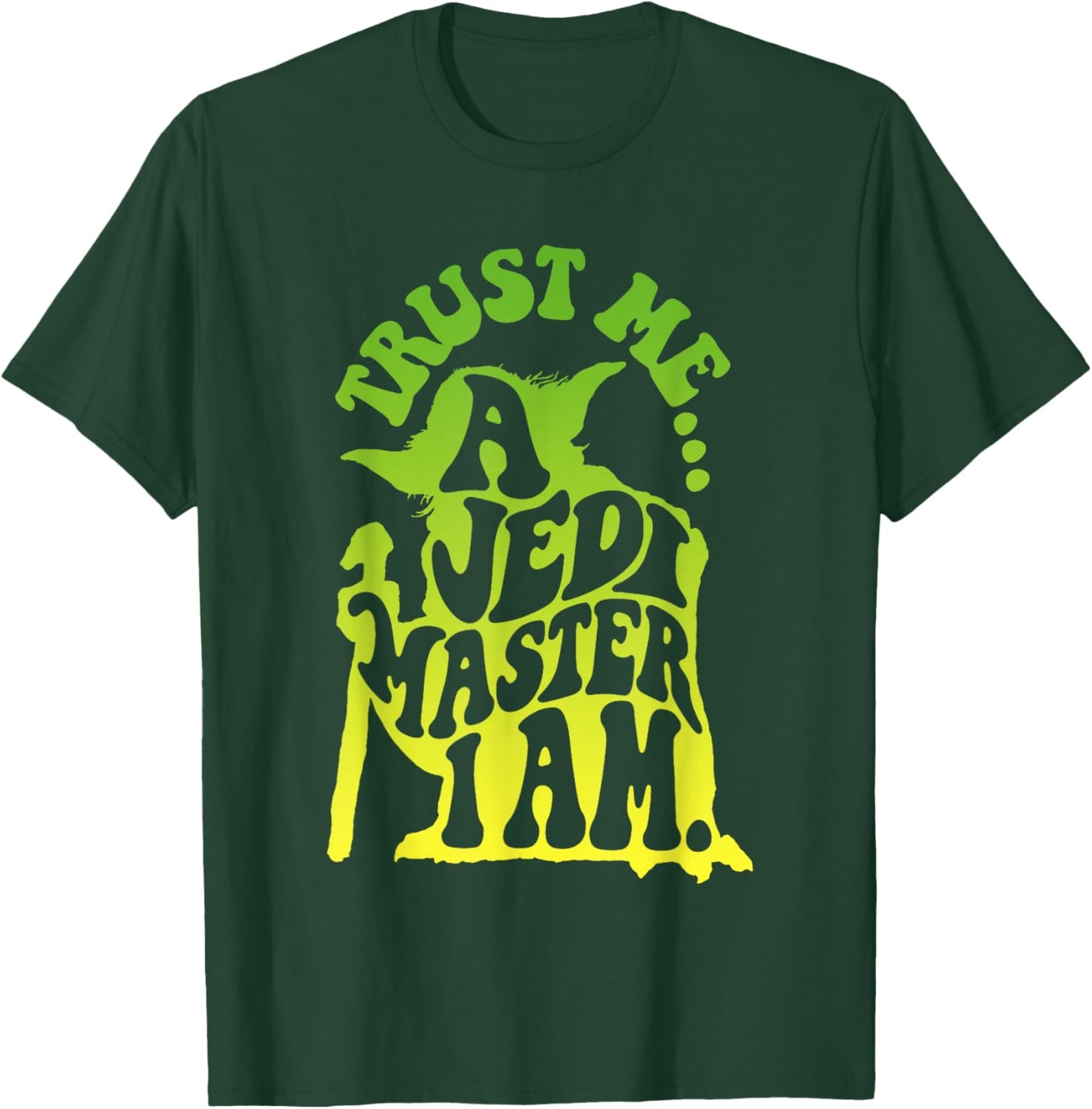 Star Wars Yoda Trust Me A Jedi Master I Am Vintage Poster T-Shirt - T-Shirt | Forest