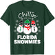 Chillin With My Florida Snowmies Funny Christmas T-Shirt - T-Shirt | Forest