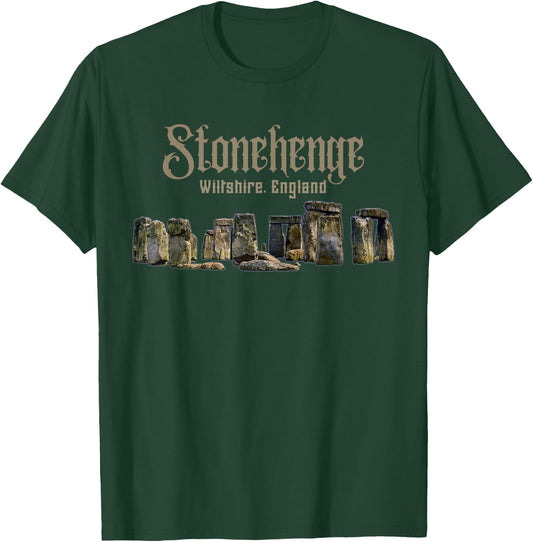 Stonehenge England Souvenir Stonehenge T-Shirt - T-Shirt | Forest