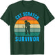 Cat Scratch Survivor I Survived a Feline Scratch Vintage T-Shirt - T-Shirt | Forest
