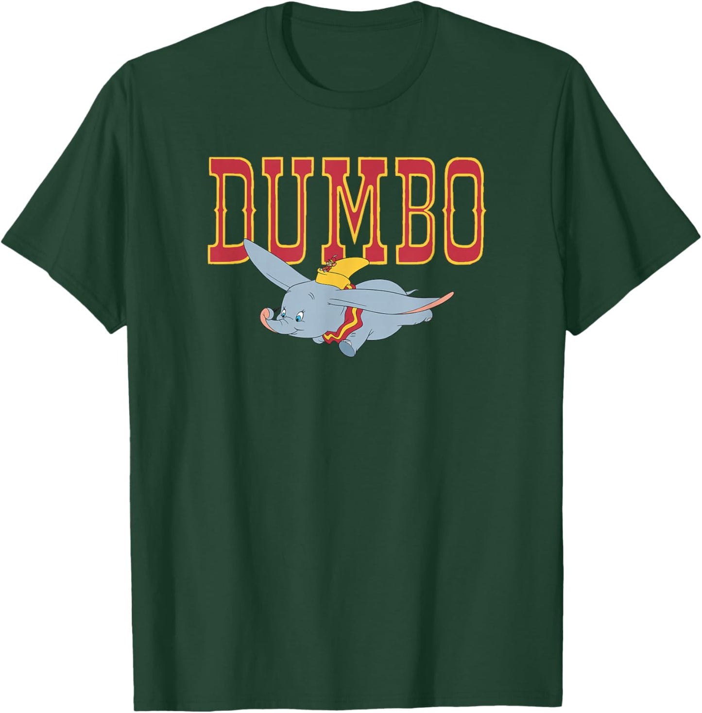 Disney Dumbo Flight Out of Circus Classic Logo T-Shirt - T-Shirt | Forest