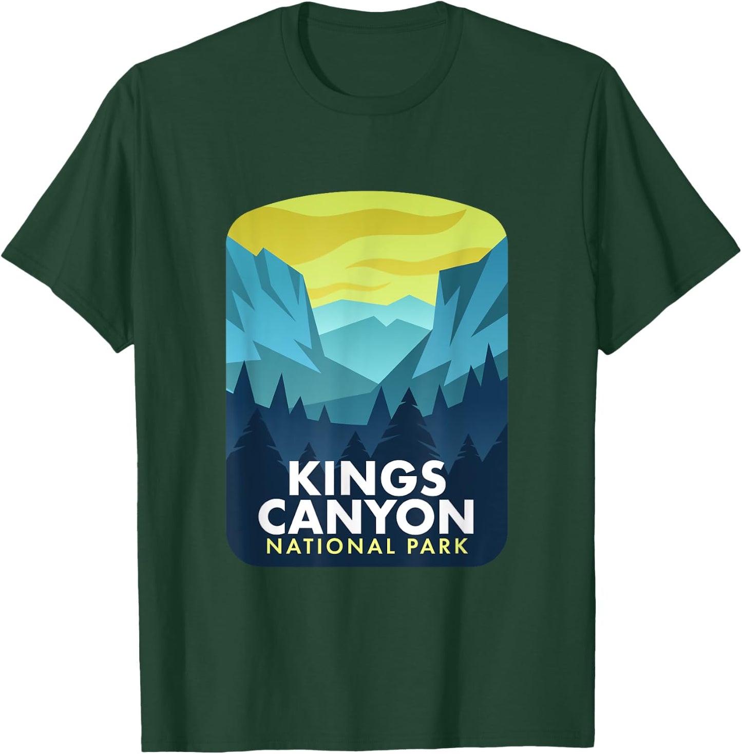 Kings Canyon National Park T-Shirt - T-Shirt | Forest