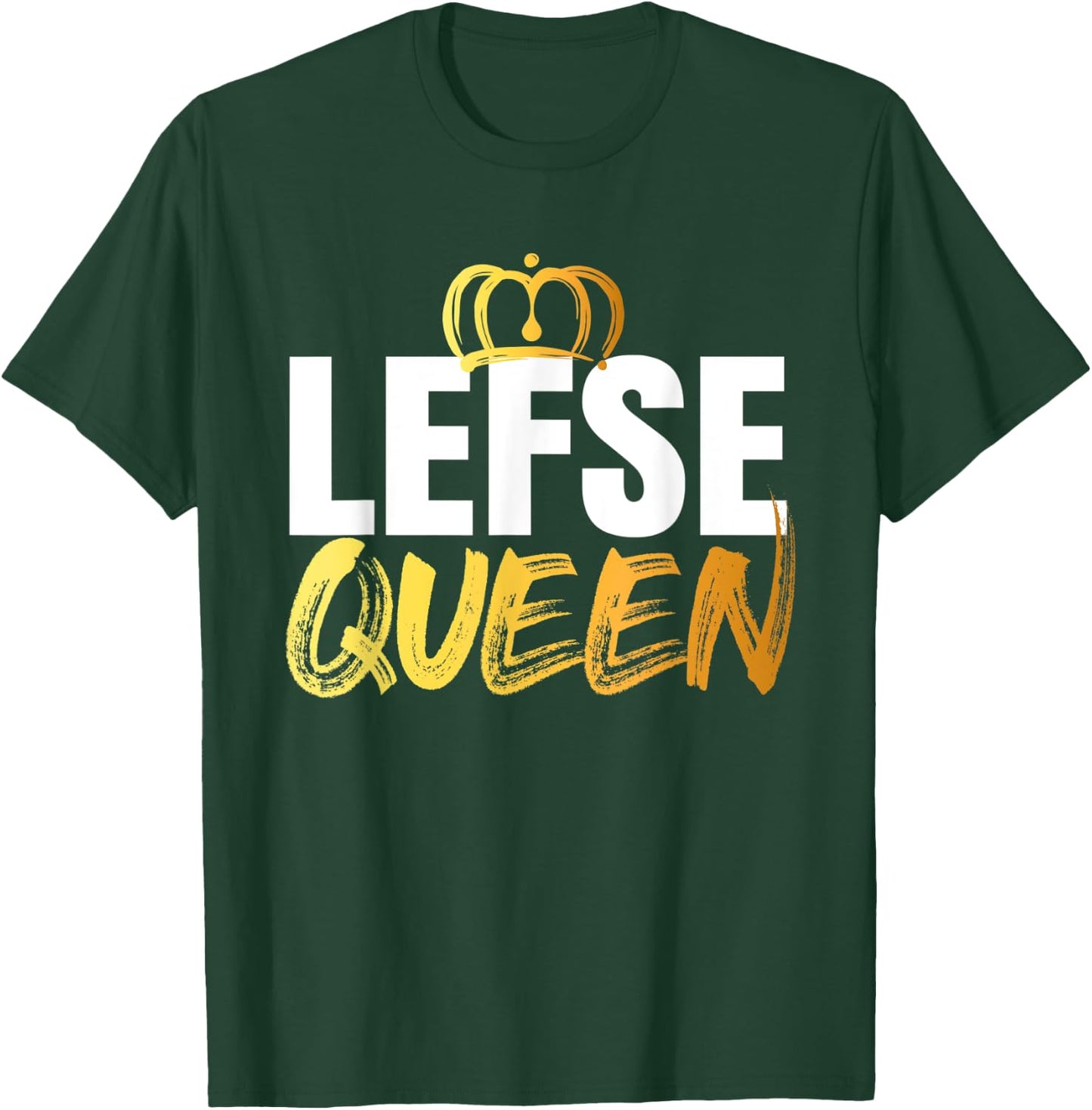 Lefse Queen T-Shirt - T-Shirt | Forest