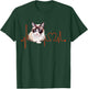 Snowshoe Cat Heartbeat EKG Funny I Love My Cat T-Shirt - T-Shirt | Forest
