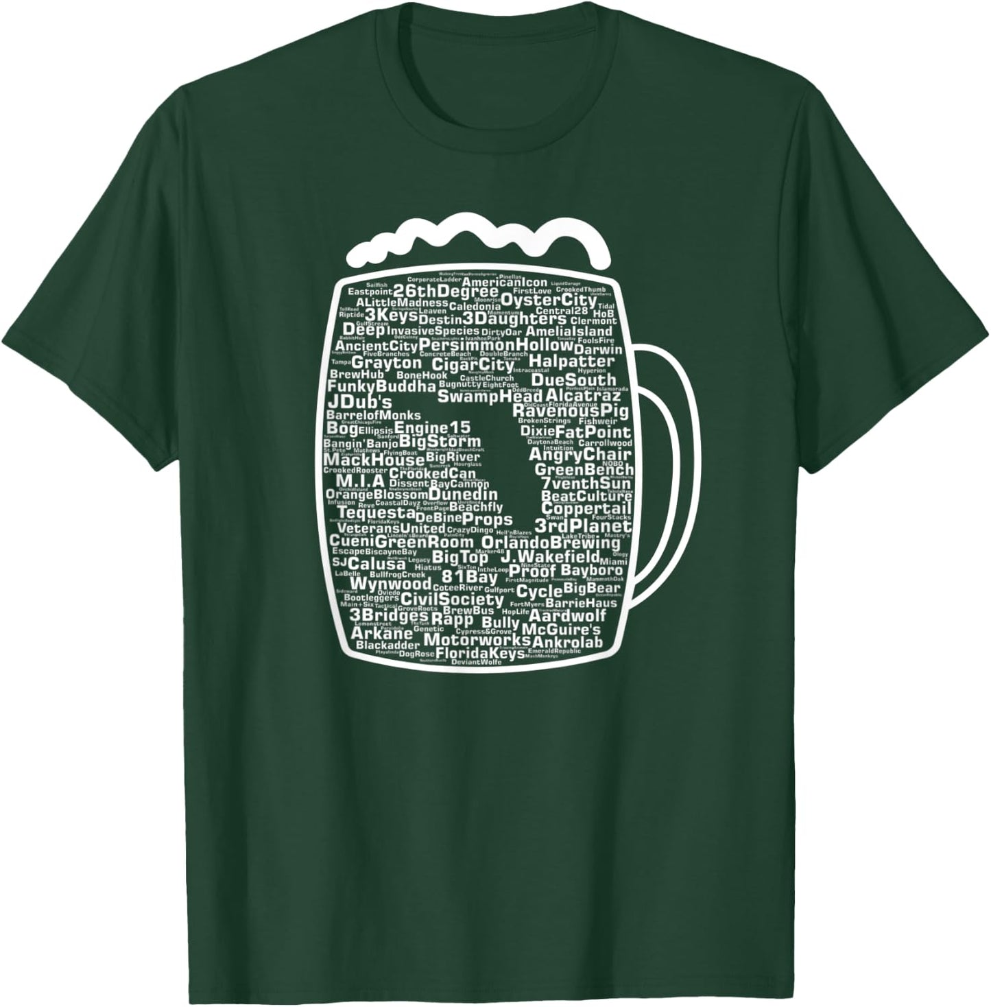 Drink Local Florida Breweries T-Shirt - T-Shirt | Forest