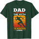 Marathon Dad Shirt Best Marathoner Father Running Dad T-Shirt - T-Shirt | Forest