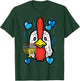 Hanukkah Chicken Face Chanukah Farm Jew Women Girls Boys Kid T-Shirt - T-Shirt | Forest