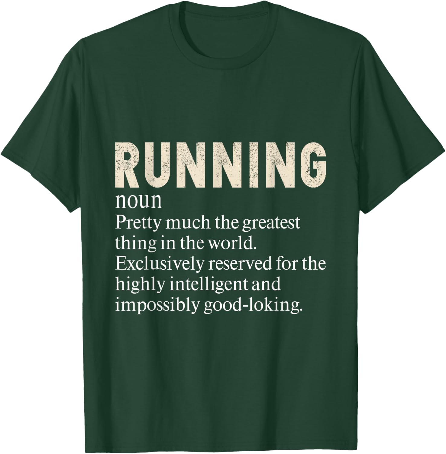 Running Funny Definition For Runners Love To Run T-Shirt - T-Shirt | Forest