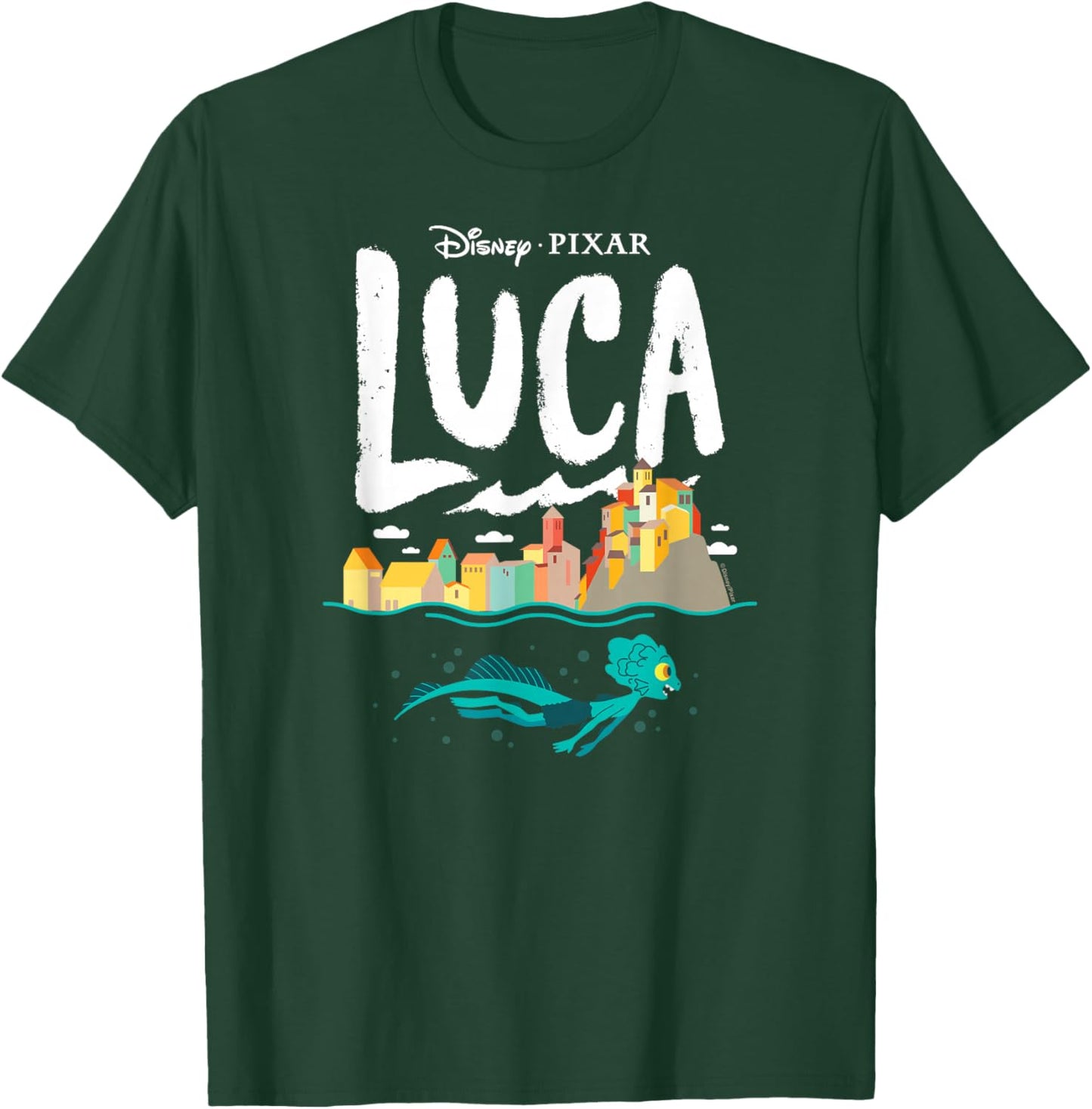 Luca - Coastal Sea Monster T-Shirt - T-Shirt | Forest