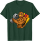 Turkey Bodybuilding Thanksgiving Day Gym Workout Fitness T-Shirt - T-Shirt | Forest