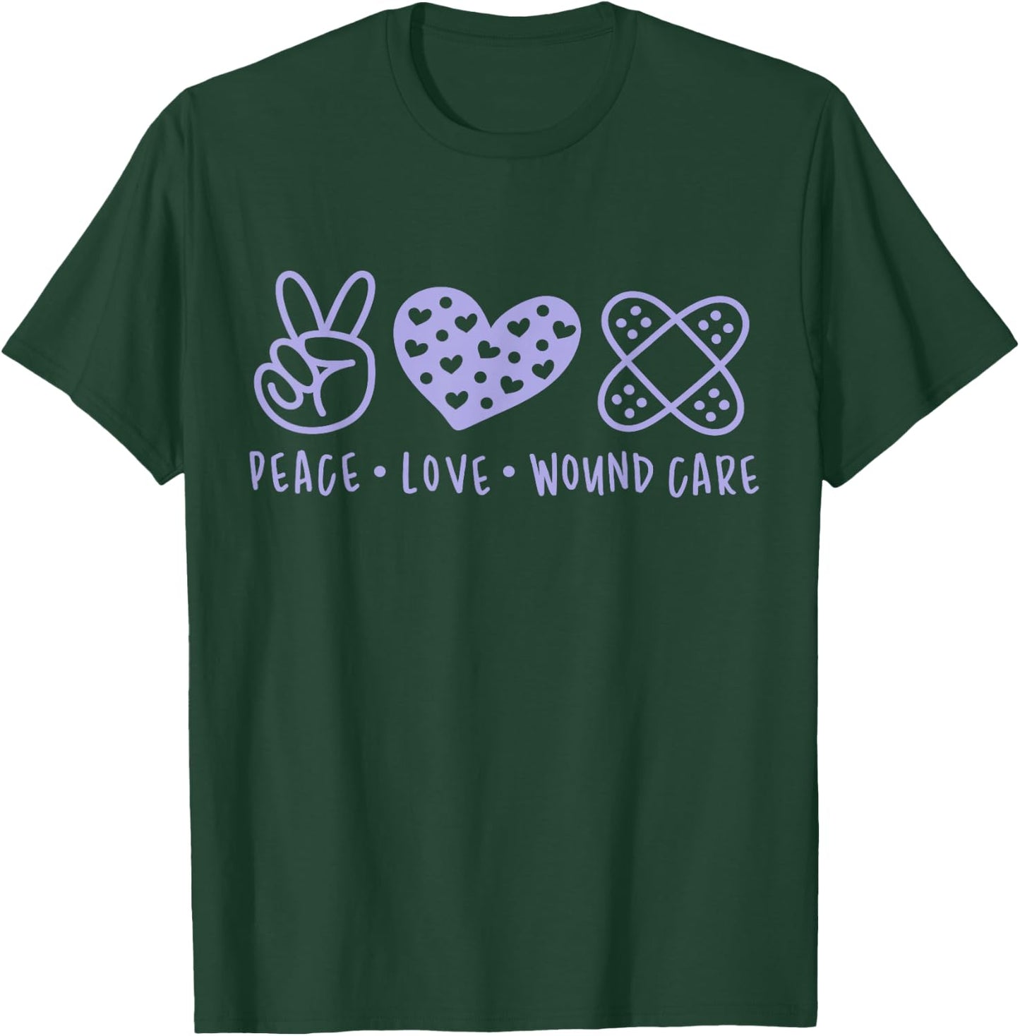 Medical Assistant Wound Care Nurse Surgical Recovery Tech T-Shirt - T-Shirt | Forest