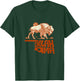 Oklahoma Map Bison Buffalo Oklahoma Souvenir Vintage T-Shirt - T-Shirt | Forest