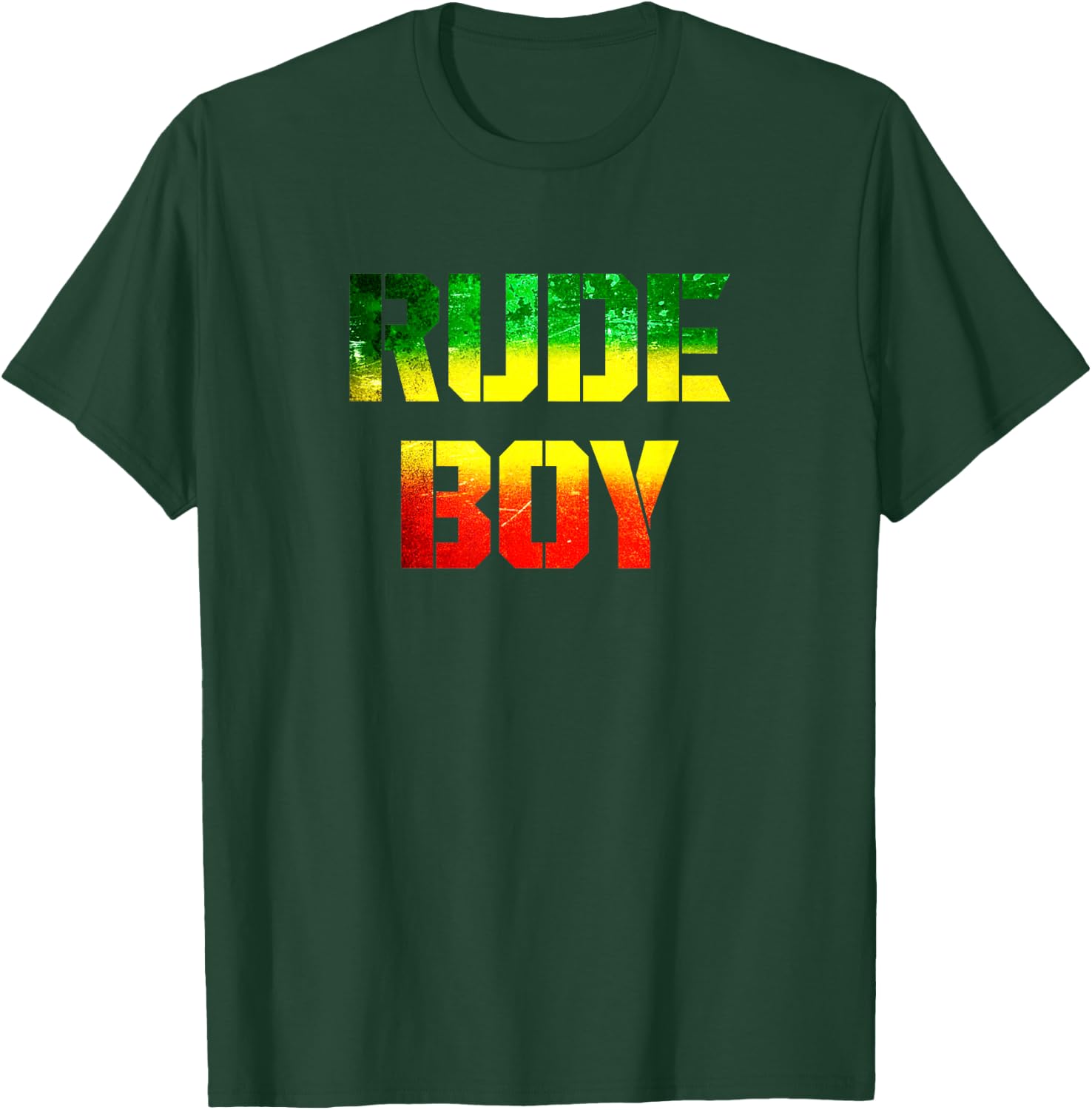 Rude Boy Rasta Roots Reggae Music Jamaican Roots T-Shirt - T-Shirt | Forest