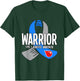 Warrior Type 1 Diabetes Awareness T-Shirt - T-Shirt | Forest