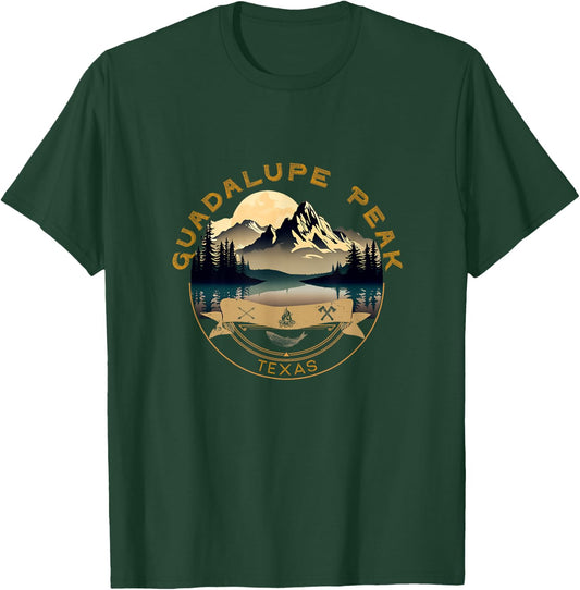 Guadalupe Peak Vacation Apparel - Guadalupe Peak Souvenir T-Shirt - T-Shirt | Forest