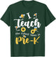 I Teach The Cutest Bees in Pre-K Back to School Prek Teacher Men Women Girls Kids T-Shirt - T-Shirt | Forest