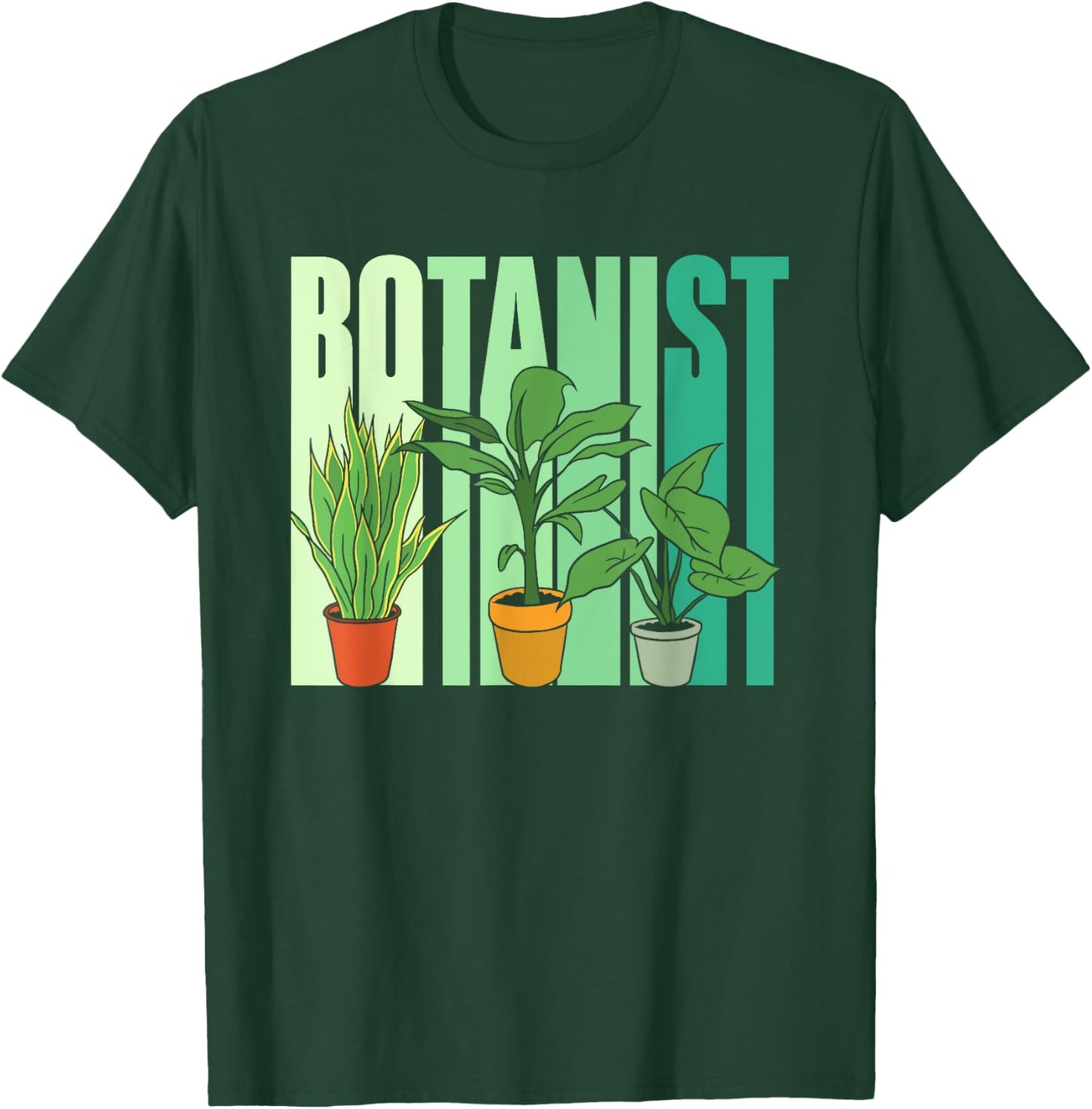 Botanist Flowers Botanics Plants Gardening Botanist T-Shirt - T-Shirt | Forest