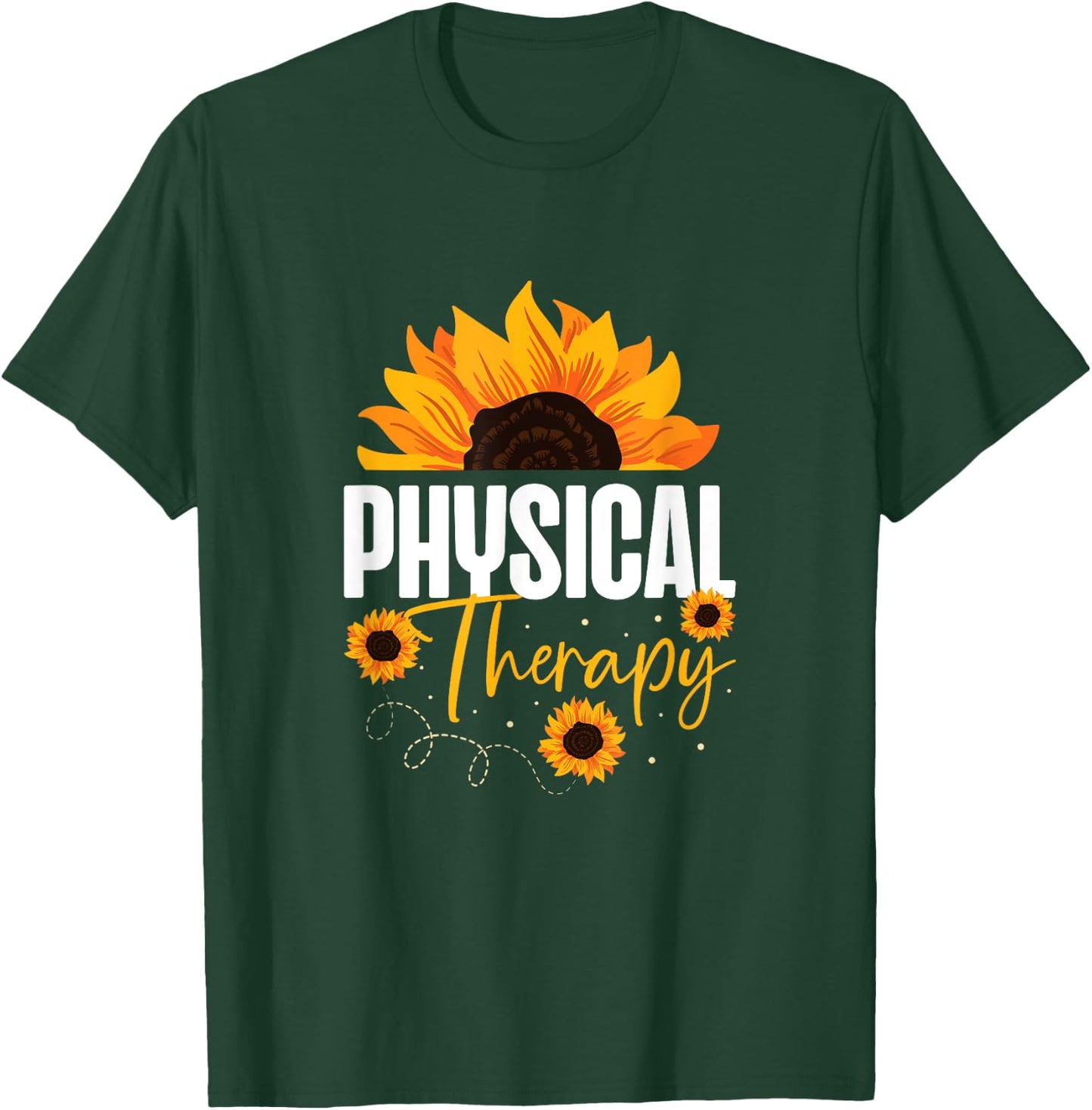 Flower Physiotherapist Flower Physiotherapy T-Shirt - T-Shirt | Forest