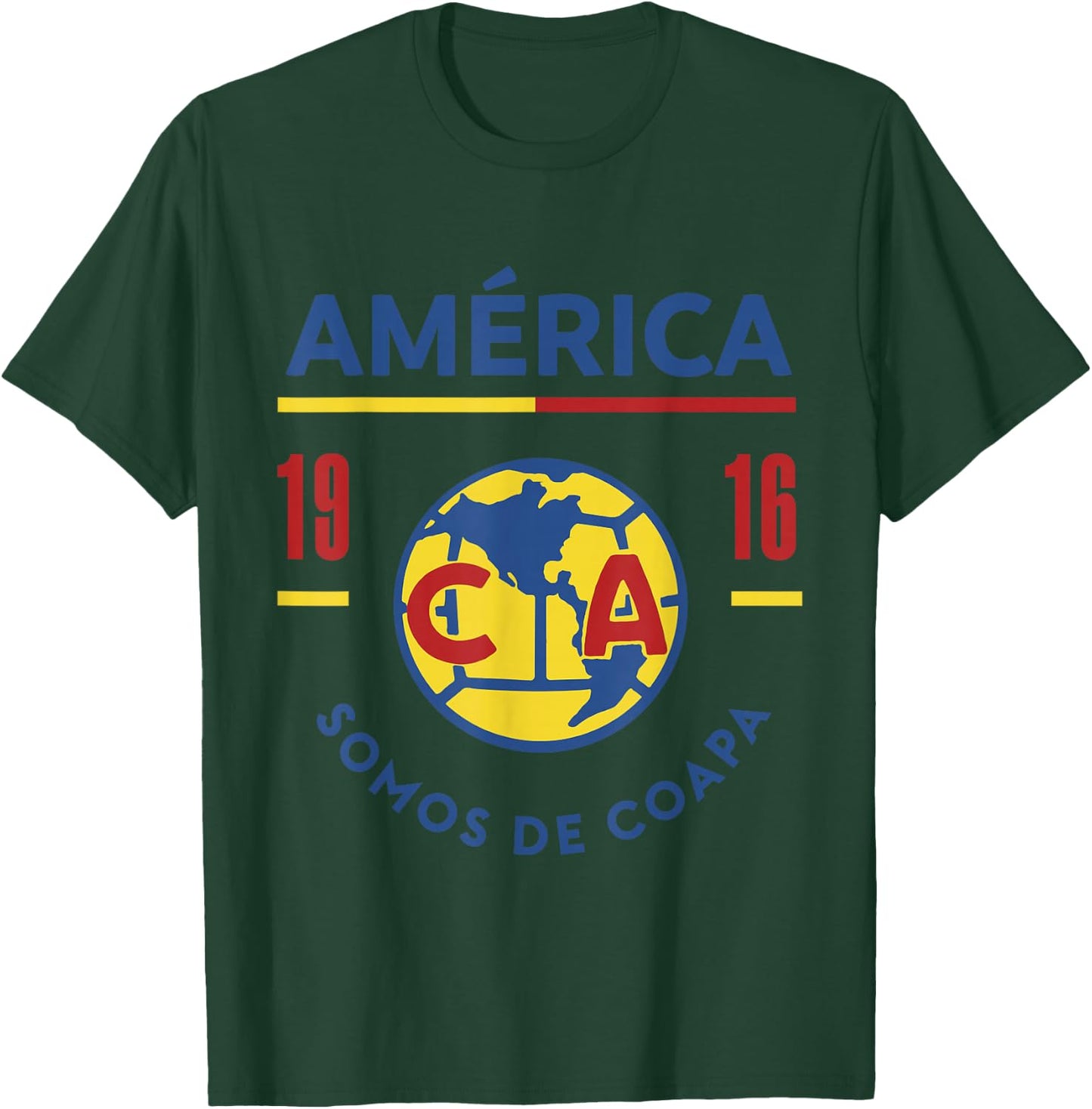 Club America - Score Big with Our Exclusive Collection T-Shirt - T-Shirt | Forest