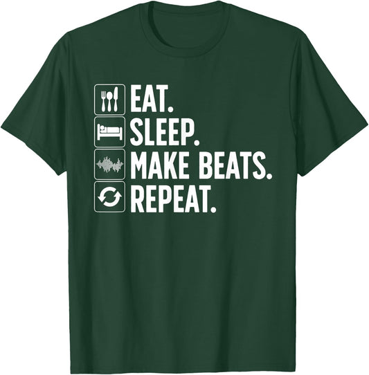 Cool Music Producer Women DJ Beatmaker EDM Musician T-Shirt - T-Shirt | Forest