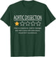 Funny Aortic Dissection One Star Would Not Recommend T-Shirt - T-Shirt | Forest