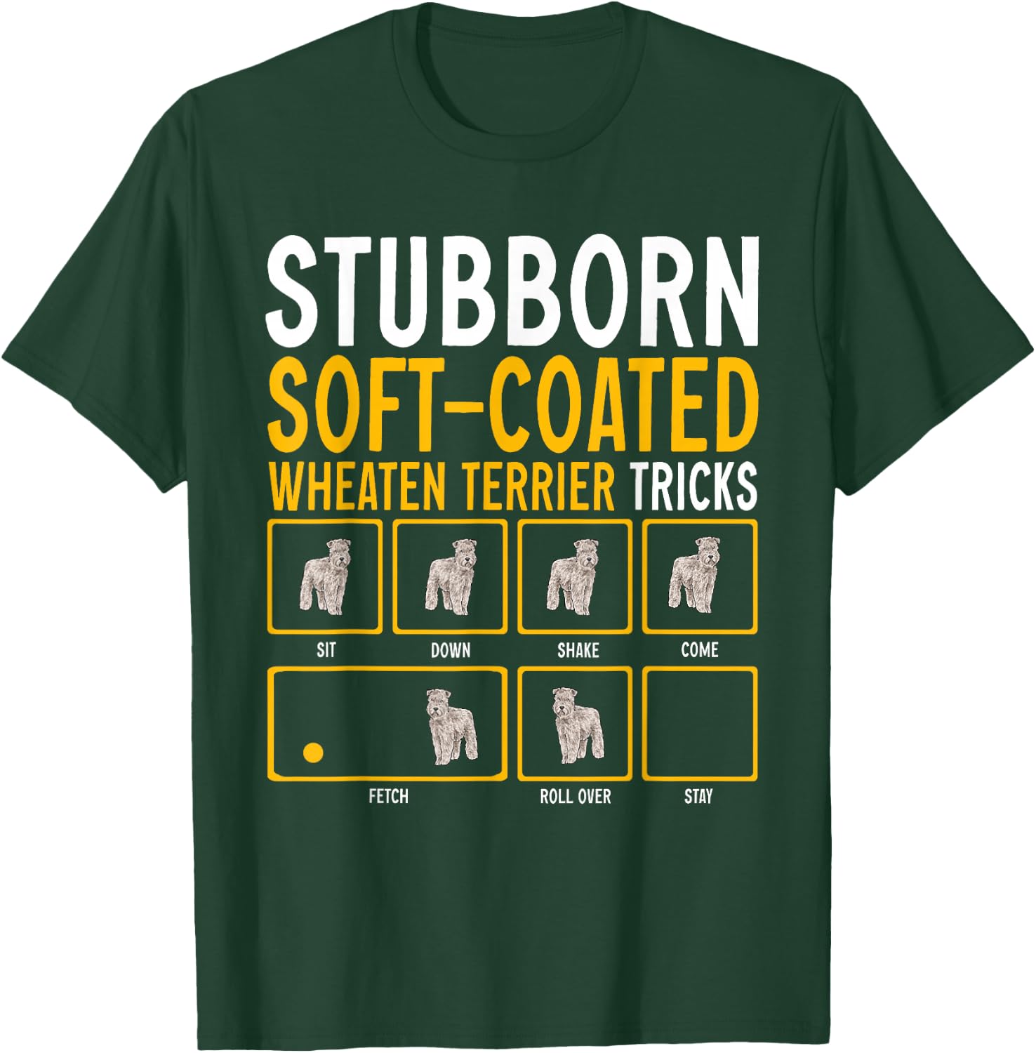 Irish Soft Coated Wheaten Terrier T-Shirt - T-Shirt | Forest