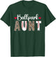 Ballpark Aunt Baseball Aunt Of A Baseball Player Auntie T-Shirt - T-Shirt | Forest
