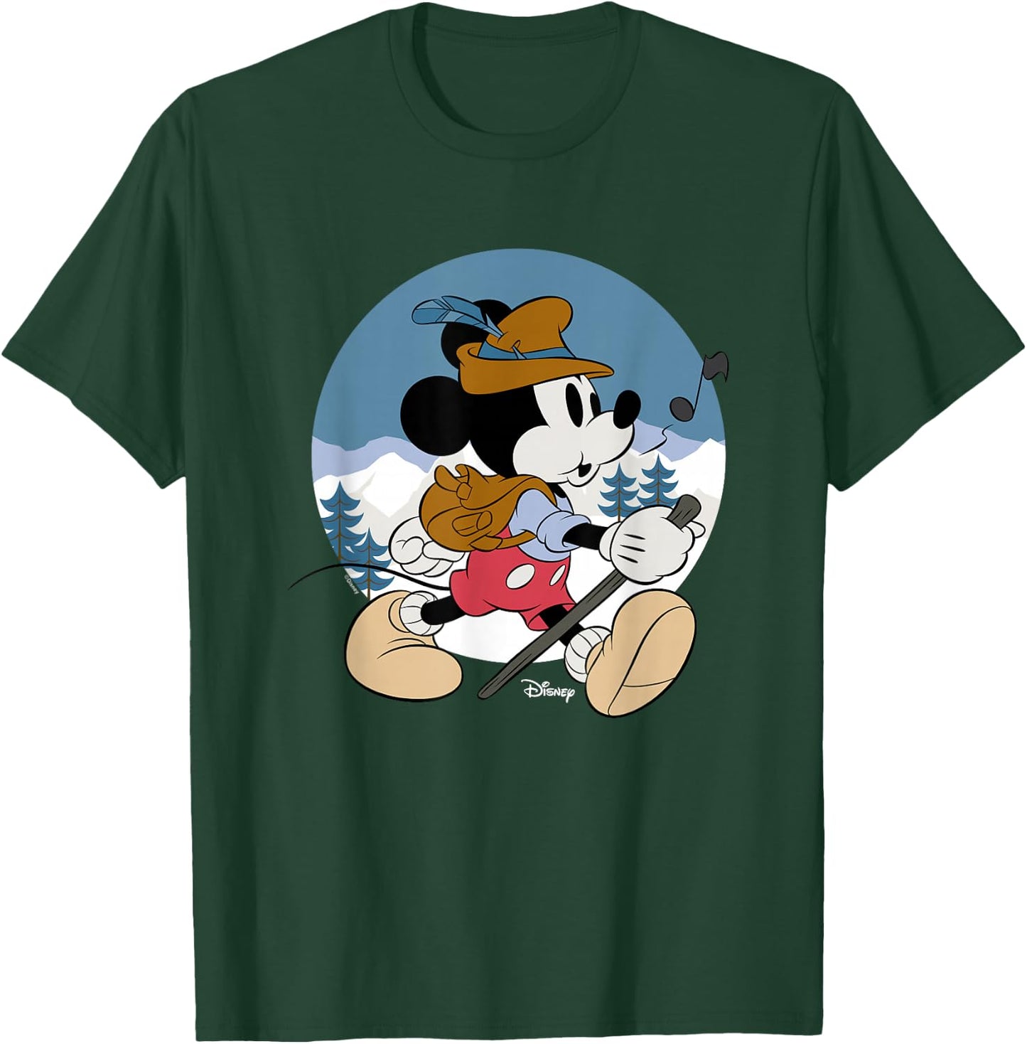 Mickey - Alpine Mickey T-Shirt - T-Shirt | Forest