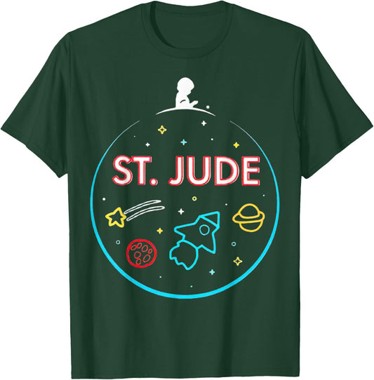 St. Jude Patient Ty Rocket New T-Shirt - T-Shirt | Forest