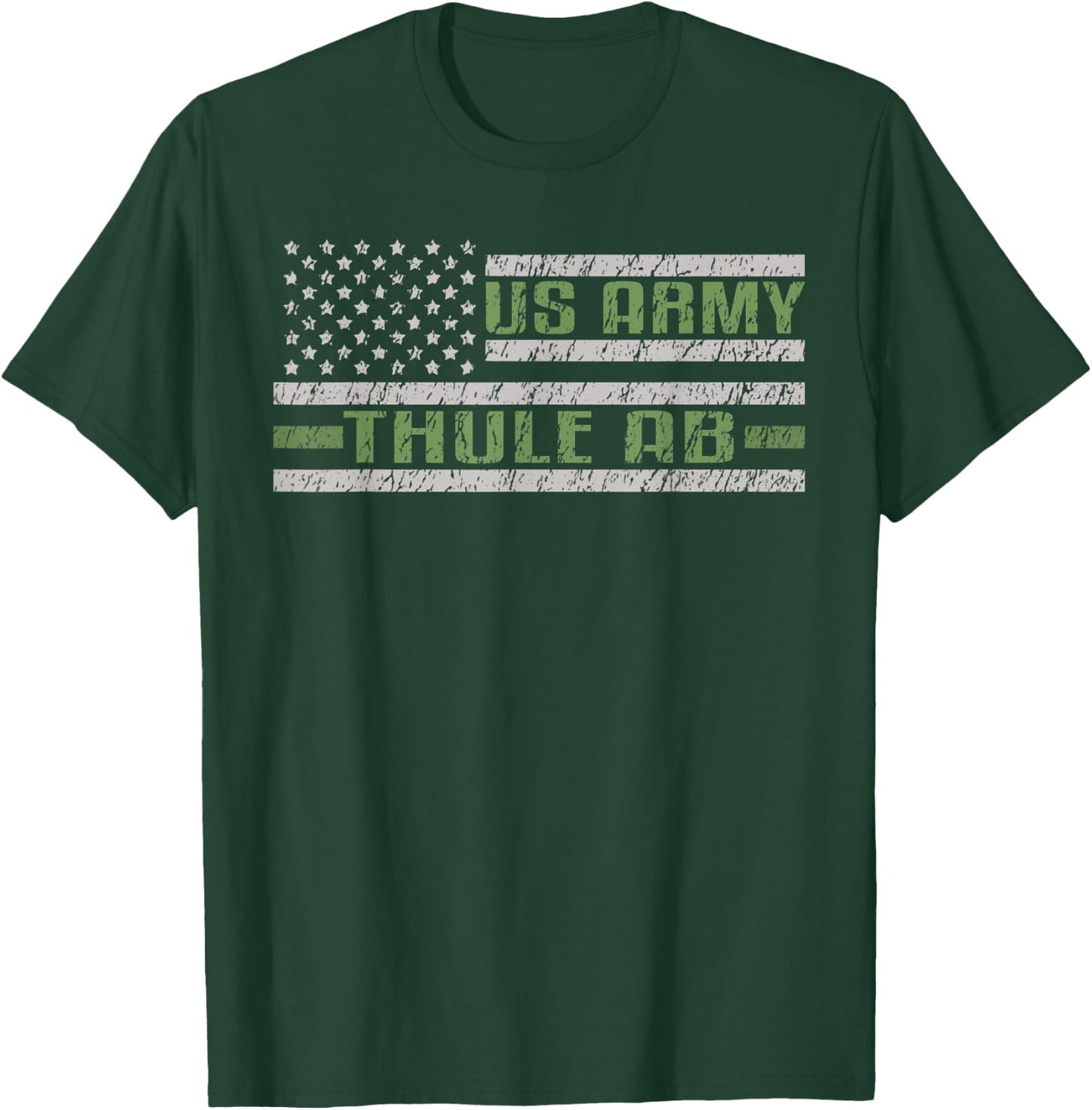 Thule AB US Military Installation Army Base T-Shirt - T-Shirt | Forest