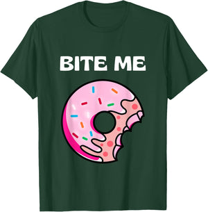 Bite Me Shirt Donut Crew T-Shirt - T-Shirt | Forest