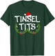 Funny Tinsel Tits Matching Jingle Balls Christmas Couples T-Shirt - T-Shirt | Forest
